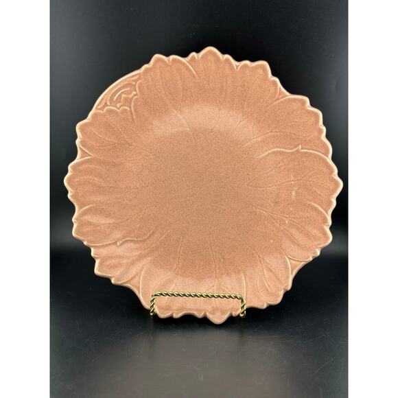 Woodfield Salmon Pink 10.5" Plate by Steubenville - Picture 6 of 7